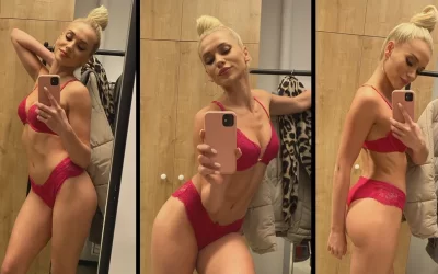 Голая Валерия Астапова: Слив откровенных фото – грудь и попа в бикини