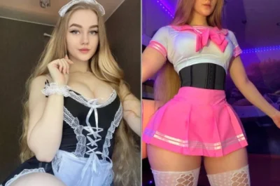 Голая Lexuslife (Алеся Самунина) – слив горячих фото и видео 18+